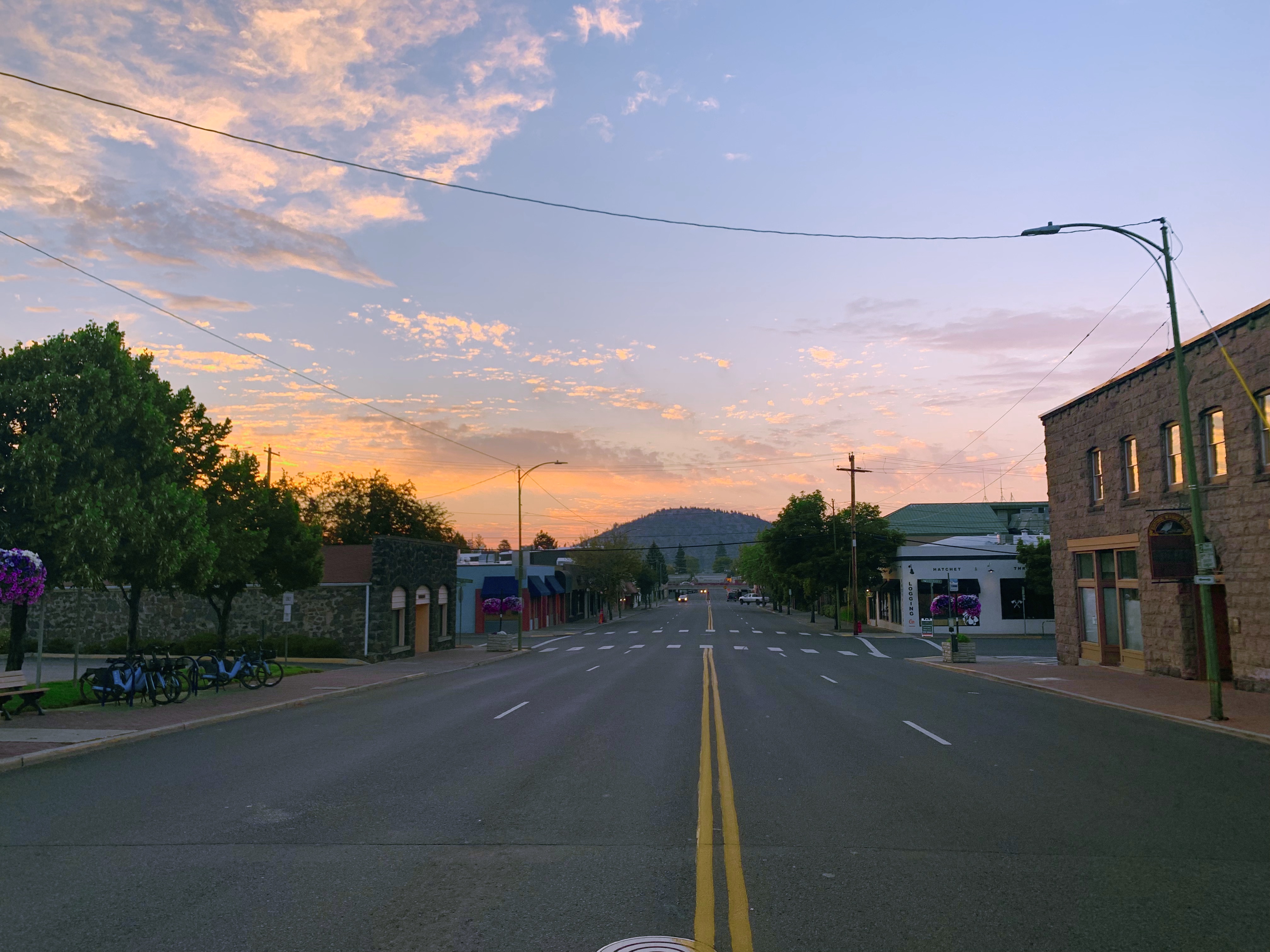 Downtown Bend Oregon, Pilot Butte view