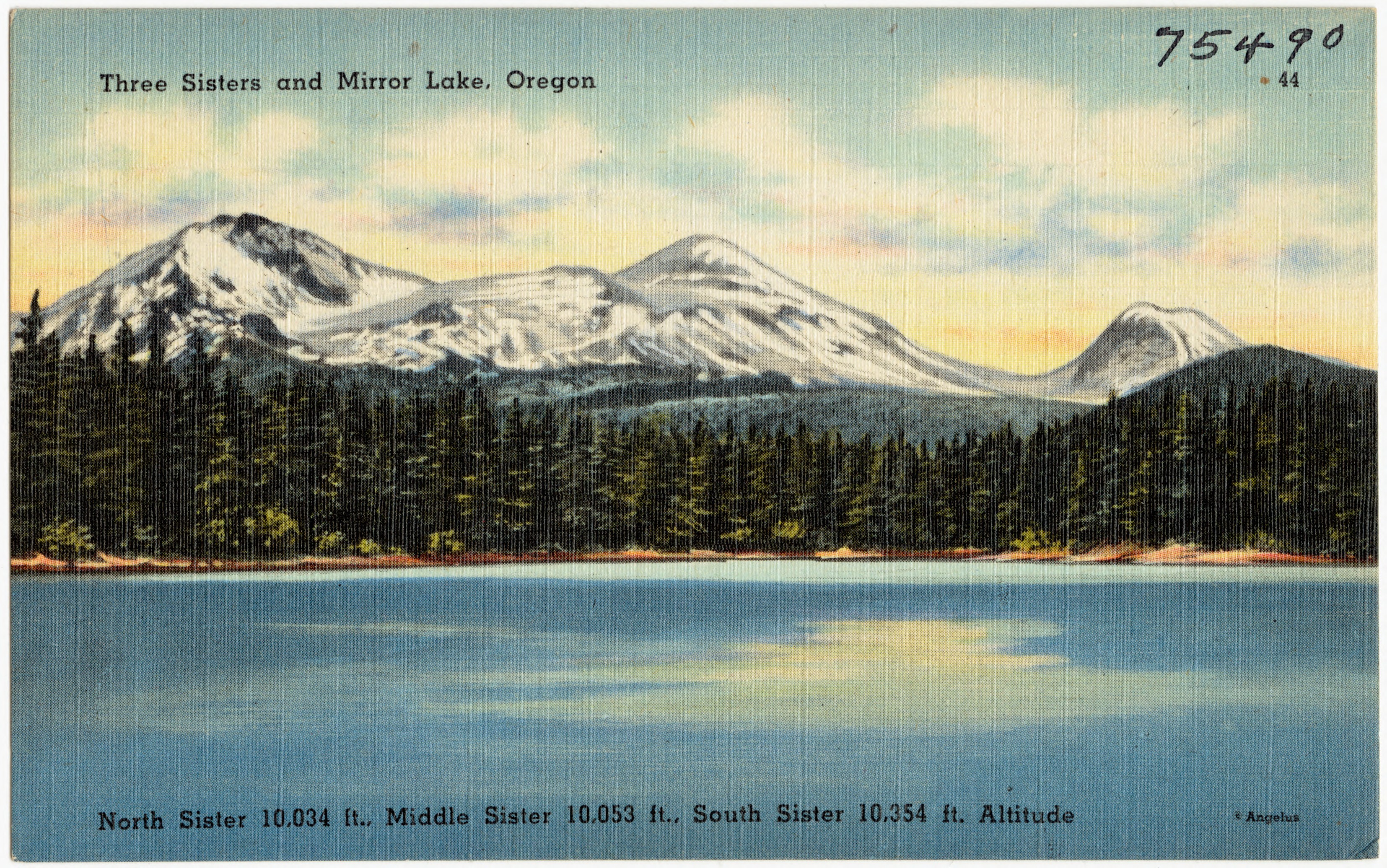 Three Sisters mountains, Sisters Oregon