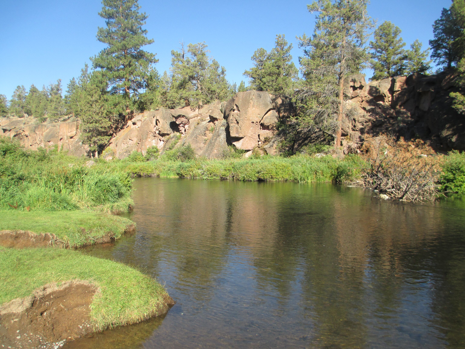 Tumalo State Park, Deschutes River